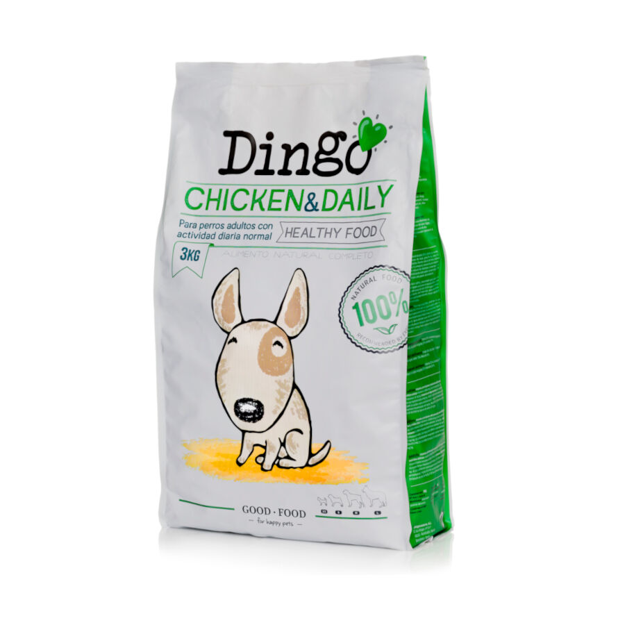 12 kg Dingo Frango ra&ccedil;&atilde;o para c&atilde;es, , large Imagem n&uacute;mero 1