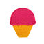 Summer Vibes Ice Cream Comedouro Antivoracidade Tipo Tapete para lamber para cães, , large Indicador imagem número 1