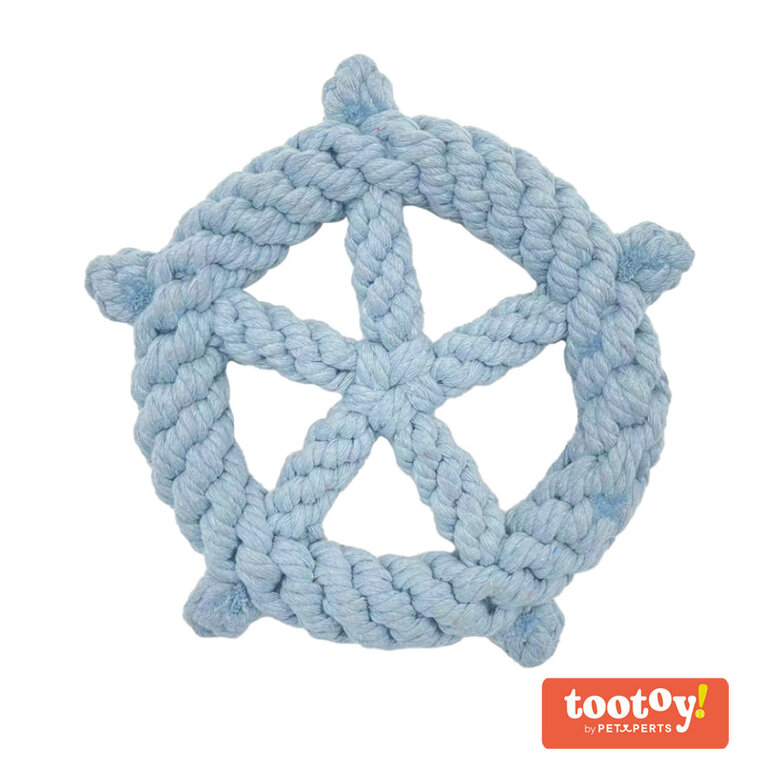 Tootoy! Comfort Boat Wheel brinquedo com corda para cães,  Imagem número 1 Tootoy! Comfort Boat Wheel brinquedo com corda para cães, , large Imagem número 1