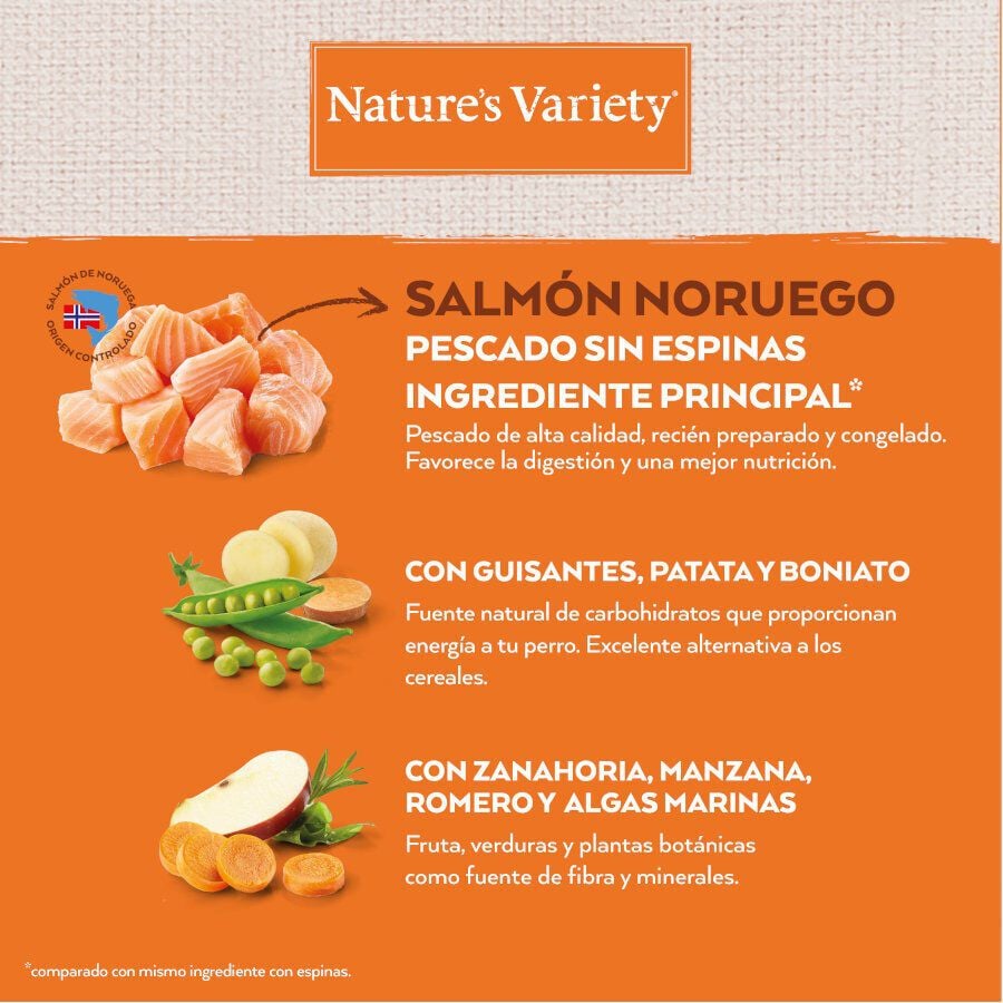 3 kg Nature's Variety No Grain Puppy Mini Salm&atilde;o Noruega Ra&ccedil;&atilde;o para cachorros, , large Imagem n&uacute;mero 3
