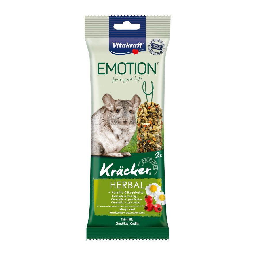 Vitakraft Emotion Herbal barritas para chinchillas Imagem n&uacute;mero 1