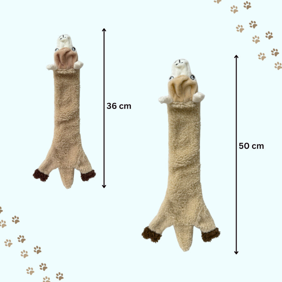 Love the Earth Peluche lhama sem enchimento para c&atilde;es, , large Imagem n&uacute;mero 3