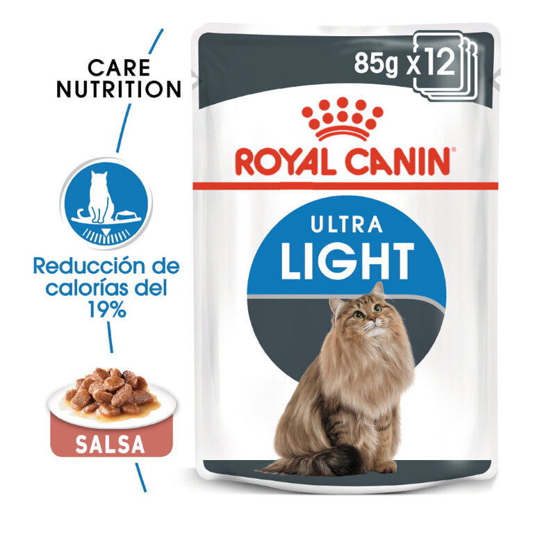 85 g Royal Canin Ultra Light saquetas para gatos,  Imagem número 2 85 g Royal Canin Ultra Light saquetas para gatos, , large Imagem número 2