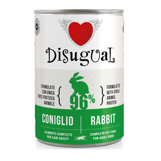 Disugual Coelho en Patê lata para cães