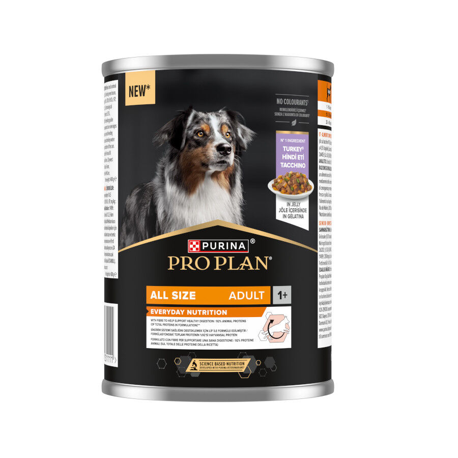 400 g Purina Pro Plan Comida h&uacute;mida de peru em lata para c&atilde;es, , large Imagem n&uacute;mero 1