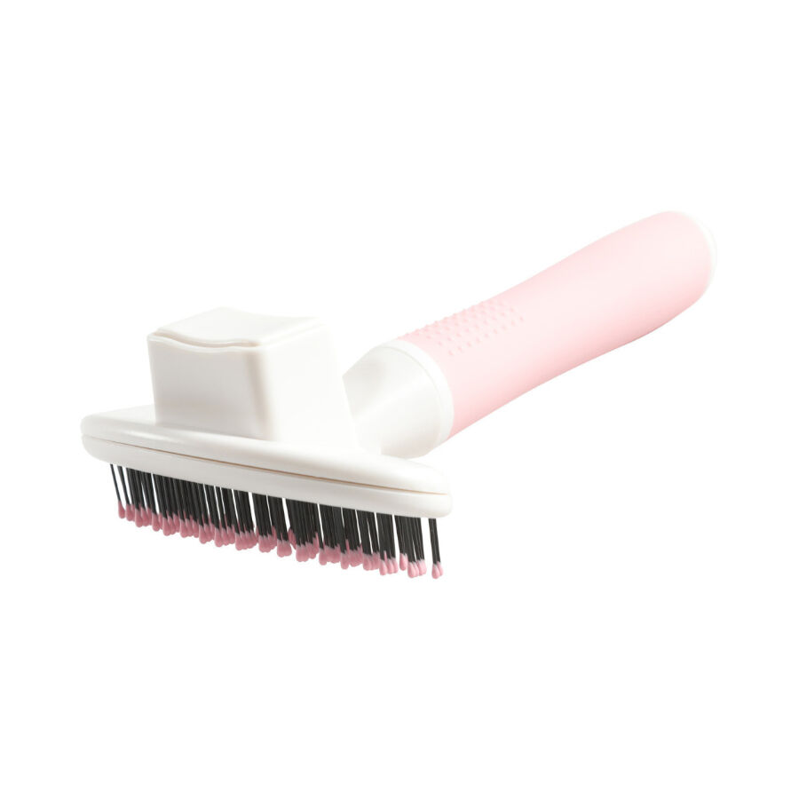 Zolux Anah Slicker Retr&aacute;til Escova Cardadeira para gatos, , large Imagem n&uacute;mero 2