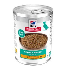Hill's Adult Perfect Weight Frango e legumes lata para cães,  Hill's Adult Perfect Weight Frango e legumes lata para cães