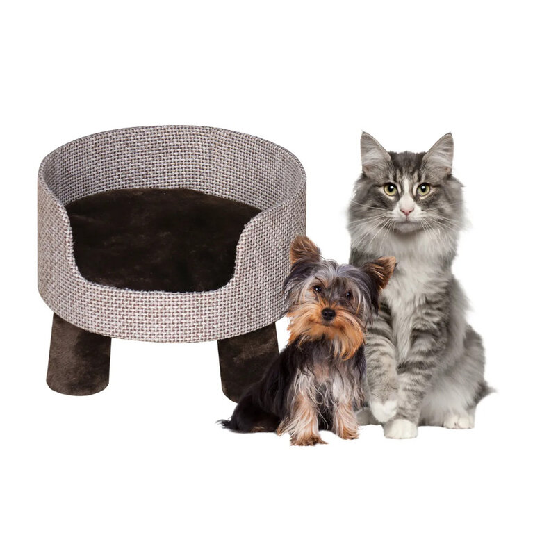 Flamingo Anas Sofá Castanho para cães e gatos,  Imagem número 4 Flamingo Anas Sofá Castanho para cães e gatos, , large Imagem número 4