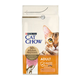 Cat Chow Adulto Salmão ração para gatos