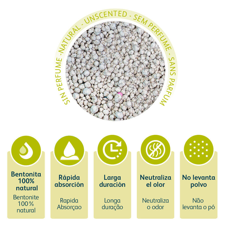 Nova Clean Ultra Natural Areia Aglomerante para gatos , , large Imagem n&uacute;mero 2