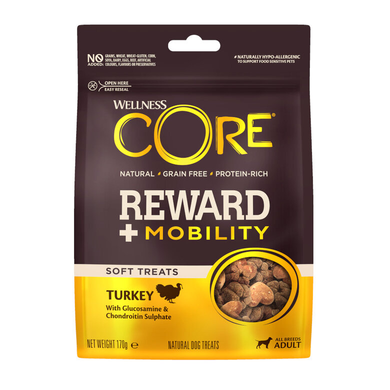 Wellness Core Biscoitos Reward + Mobility Peru para cães adultos, , large image number null