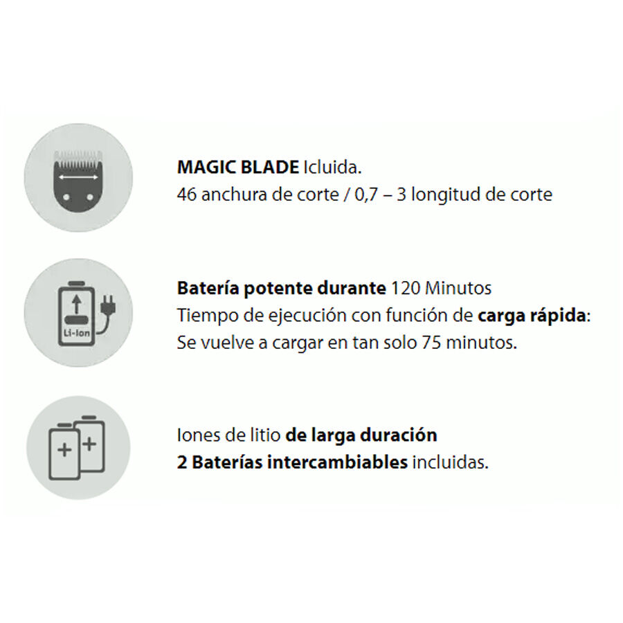 Moser Arco M&aacute;quina de Tosquia para c&atilde;es, , large Imagem n&uacute;mero 4