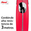 Flexi New Classic Trela extens&iacute;vel com cabo vermelho para c&atilde;es, , large Indicador imagem n&uacute;mero 3