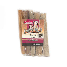 Flamingo snacks dentais Rawhide para cães