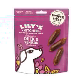 Lily's Kitchen Salsichas de Pato e Veado para cães