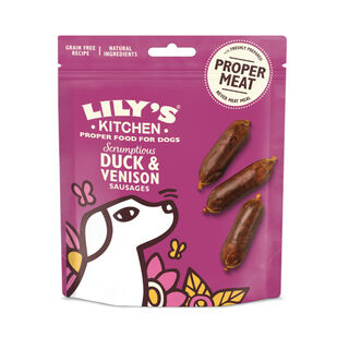 Lily's Kitchen Salsichas de Pato e Veado para cães