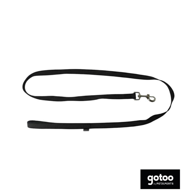 Gotoo Trela antiderrapante preta para c&atilde;es, , large Imagem n&uacute;mero 2