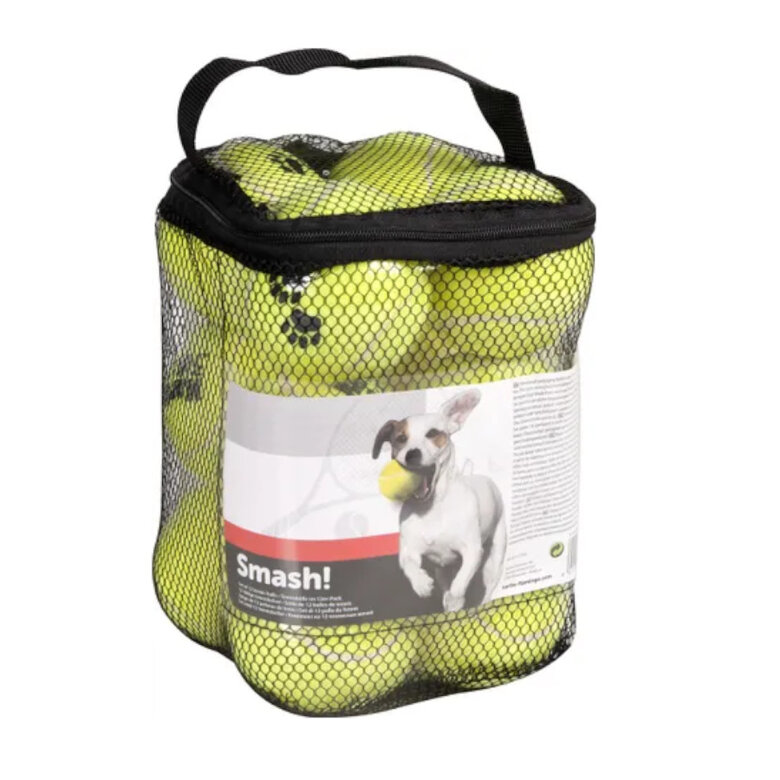 Flamingo Smash Set de Bolas de Ténis Amarelas para cães,  Imagem número 1 Flamingo Smash Set de Bolas de Ténis Amarelas para cães, , large Imagem número 1