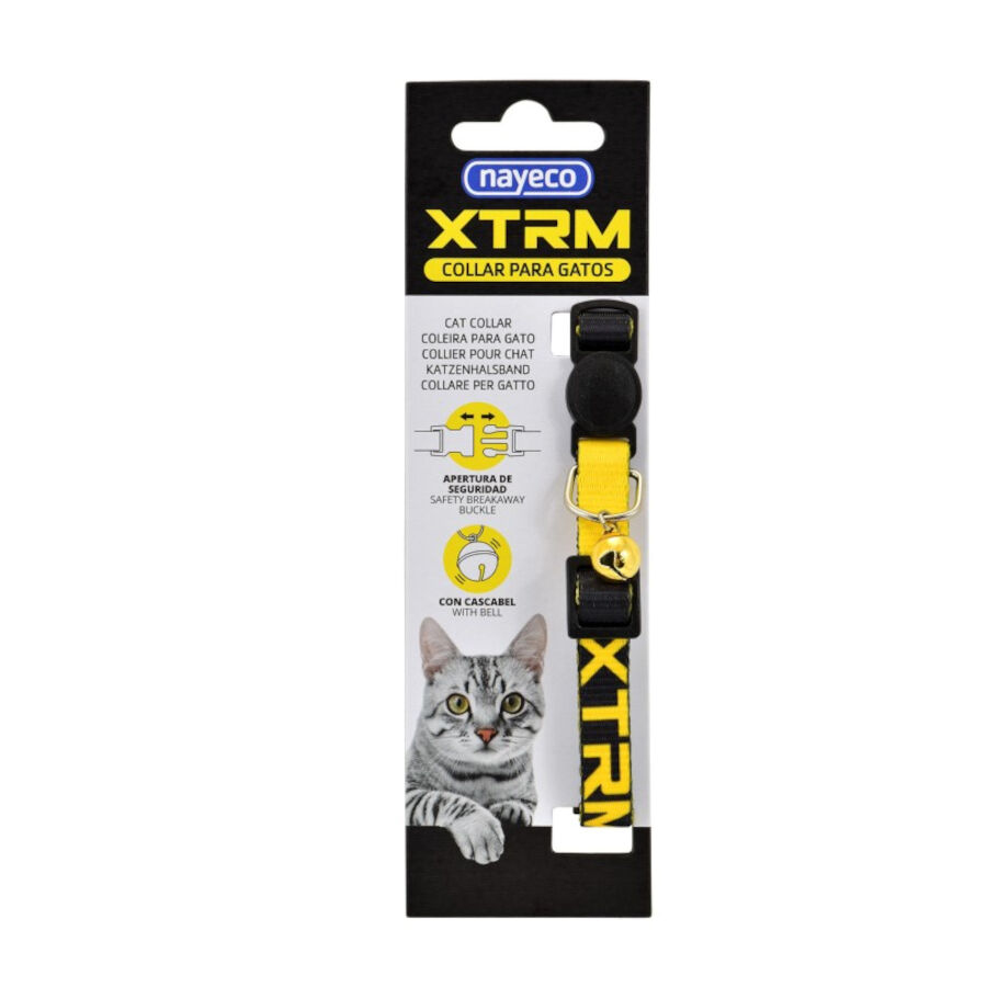 Nayeco X-Trm Neon Flash Negro coleira para gatos, , large Imagem n&uacute;mero 2