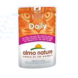 Almo Nature Adult Daily Atum e Salmão para gatos