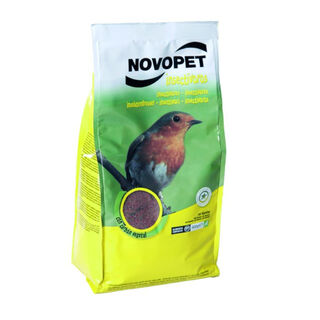 Novopet alimento para pássaros insectívoros