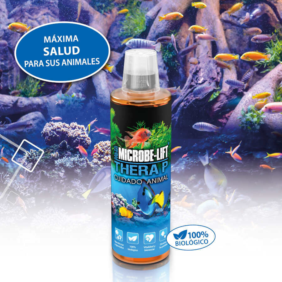 Microbe-Lift Thera P Animal Care Tratamento de bact&eacute;rias para peixes, , large Imagem n&uacute;mero 5