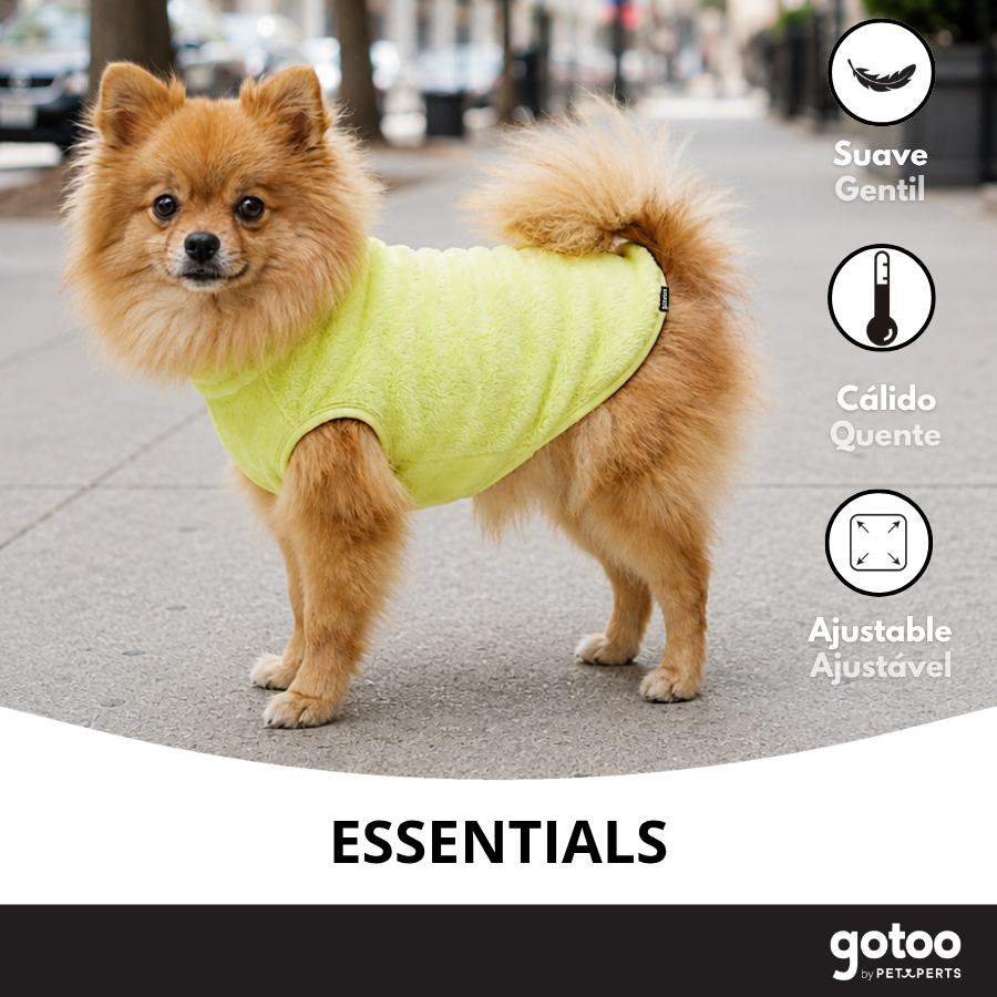 Gotoo Camisola Polar Verde-Lima para c&atilde;es, , large Imagem n&uacute;mero 6