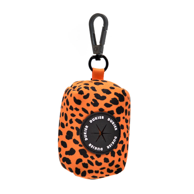 Dukier Cheetah Porta-sacos com gancho para cães , , large image number null