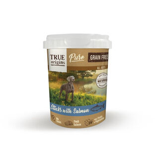 True Origins Pure Salmão Barritas para cães