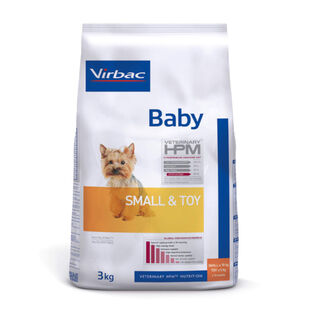 Virbac Veterinary HPM Baby Small & Toy ração para cachorros