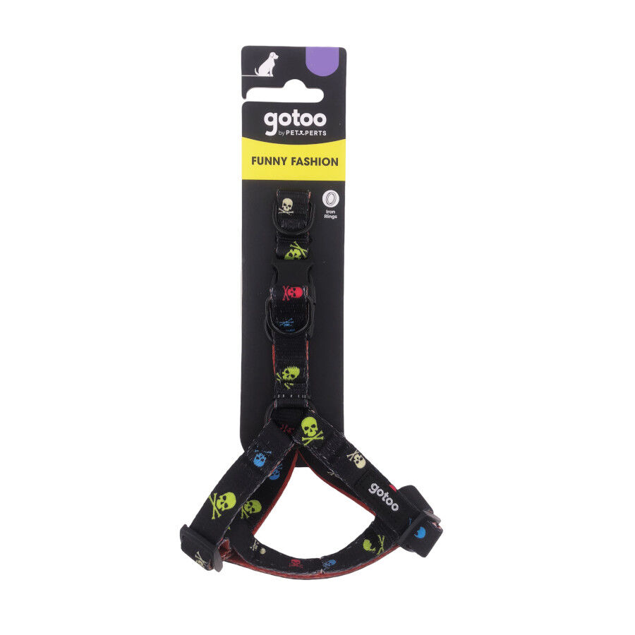 Gotoo Peitoral estampado cinza para c&atilde;es, , large Imagem n&uacute;mero 6