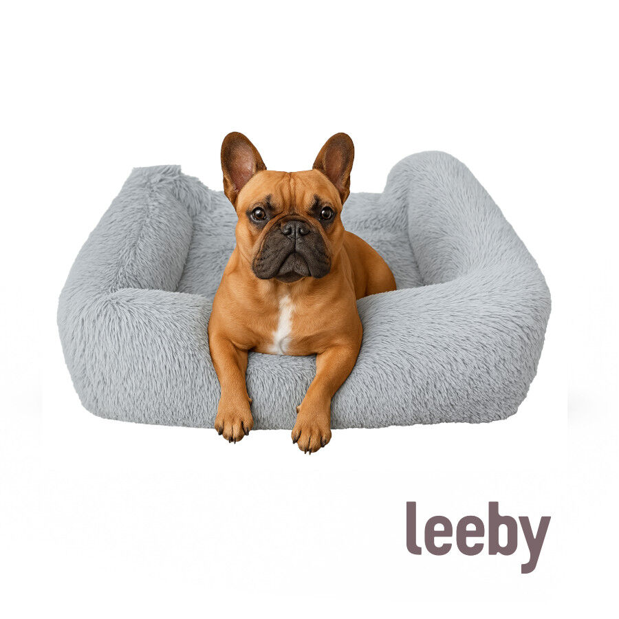 Leeby Alcofa Anti Stess Amov&iacute;vel Cinzenta para c&atilde;es, , large Imagem n&uacute;mero 2