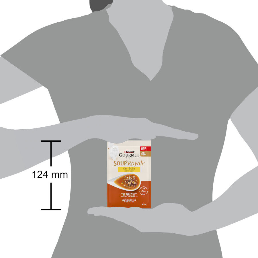 45 g Gourmet Soup Royale Frango Sopa para gatos, , large Imagem n&uacute;mero 4