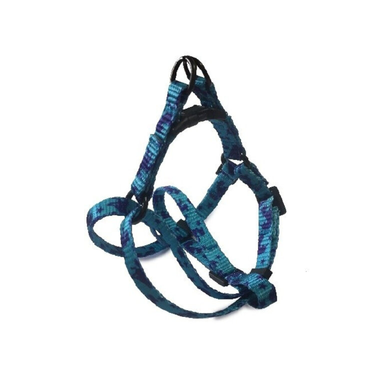 Outech Peitoral com Manchas Azul para cães,  Imagem número 1 Outech Peitoral com Manchas Azul para cães, , large Imagem número 1