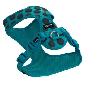 Nayeco Peitoral Azul com Pontos para cães