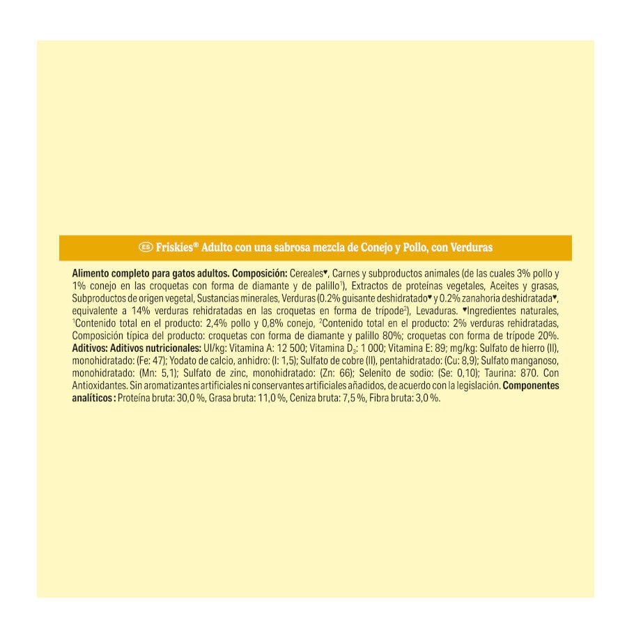 20 kg Friskies Coelho e Frango ra&ccedil;&atilde;o para gatos, , large Imagem n&uacute;mero 4