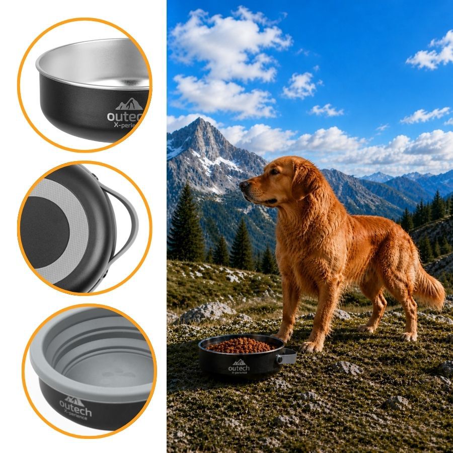 Outech X-perience Comedouro Port&aacute;til para c&atilde;es, , large Imagem n&uacute;mero 3