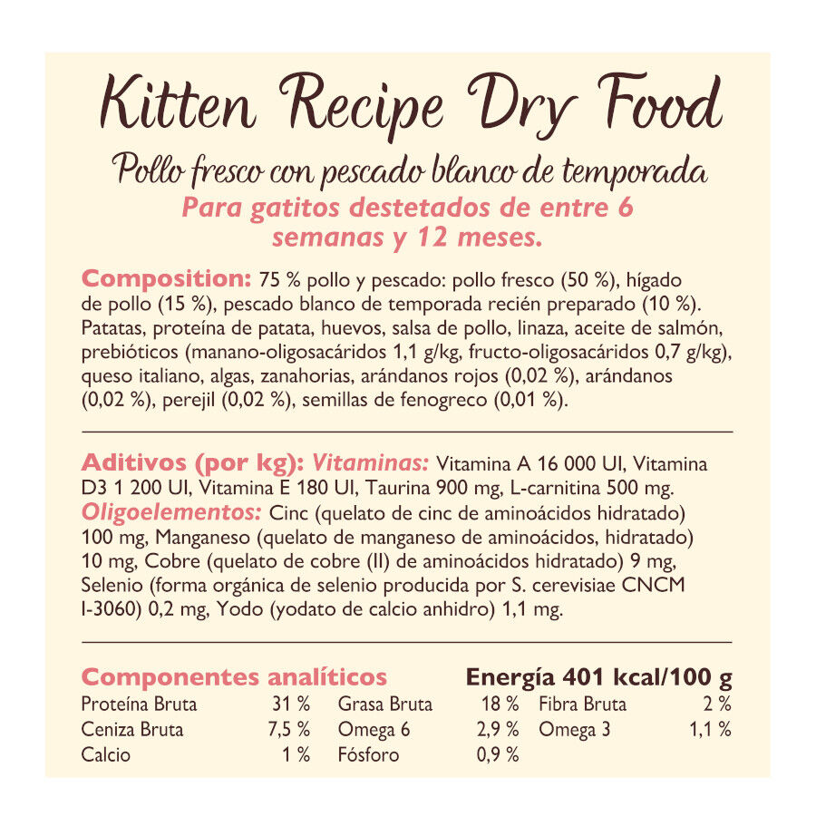 800 g Lily's Kitchen Kitten Frango ra&ccedil;&atilde;o para gatos, , large Imagem n&uacute;mero 4