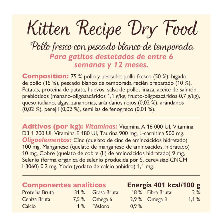 800 g Lily's Kitchen Kitten Frango ração para gatos,  Imagem número 4 800 g Lily's Kitchen Kitten Frango ração para gatos, , large Imagem número 4