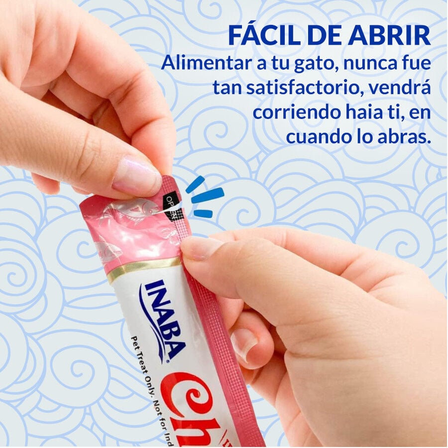 50 saquetas x 14 g Churu Snack Cremoso Variedades de Atum e Frango para gatos, , large Imagem n&uacute;mero 4