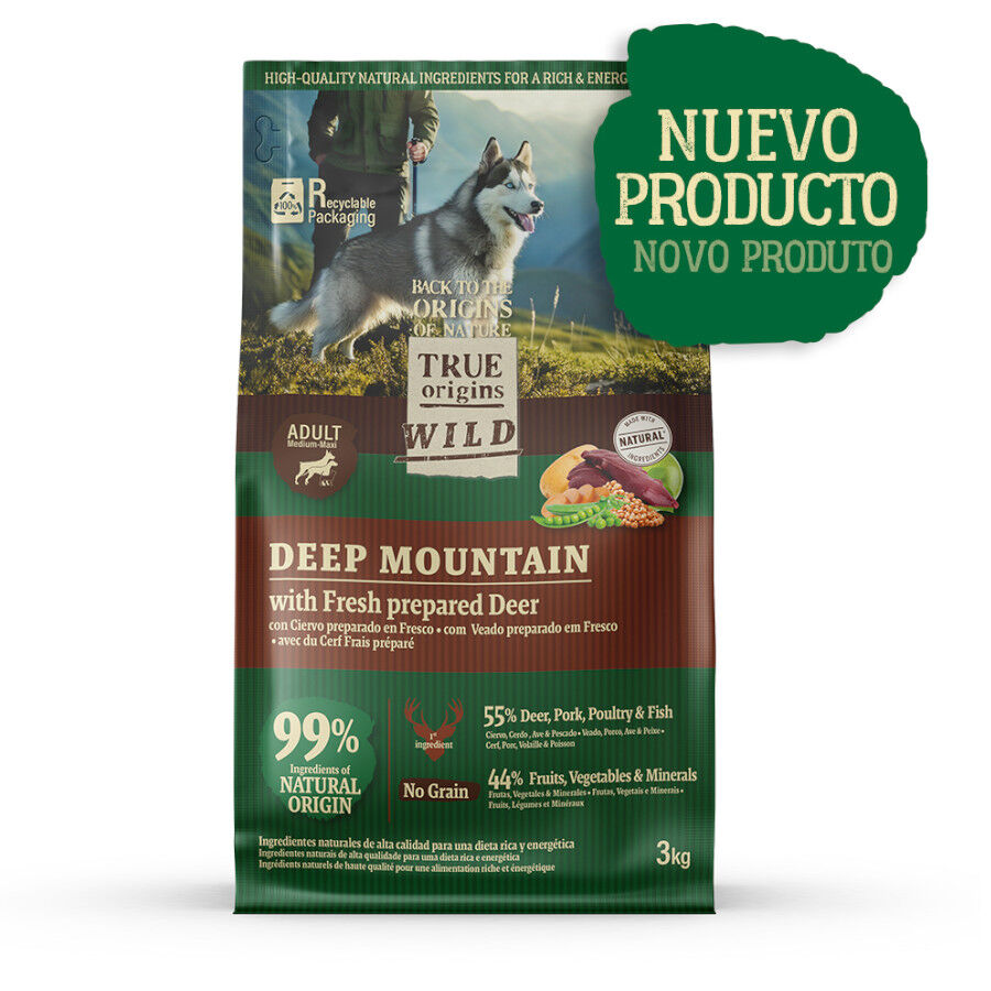 True Origins Wild Deep Mountain ra&ccedil;&atilde;o de veado para c&atilde;es, , large Imagem n&uacute;mero 2