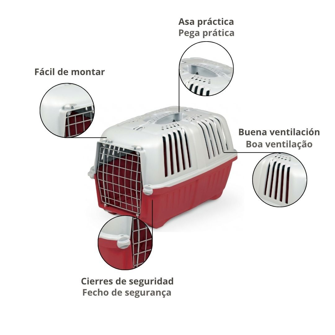 TK-Pet Madrid Transportadora para c&atilde;es e gatos, , large Imagem n&uacute;mero 5