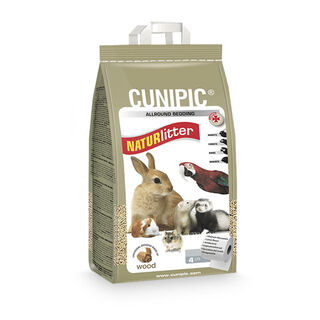 Cunipic Naturlitter Leito de madeira para roedores