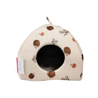 Catshion Relax Ouriço Cama Iglu com estampagem para gatos