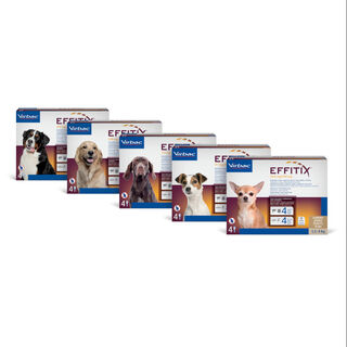 Virbac Effitix Pipetas Antiparasitárias para cães