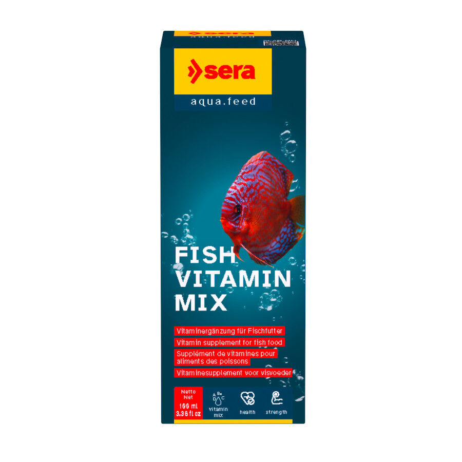 Sera Fishtamin vitaminas para peces Imagem n&uacute;mero 1