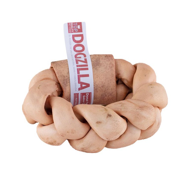 Dogzilla Snack Donut trenzado de cordero para perro image number null