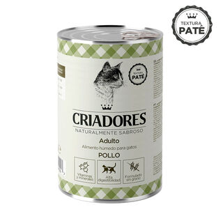 Criadores Adulto Frango lata para gatos