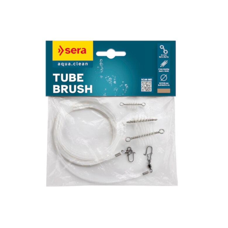 Sera Aqua Clean Limpador flexível com escova para tubos de aquário,  Imagem número 1 Sera Aqua Clean Limpador flexível com escova para tubos de aquário, , large Imagem número 1