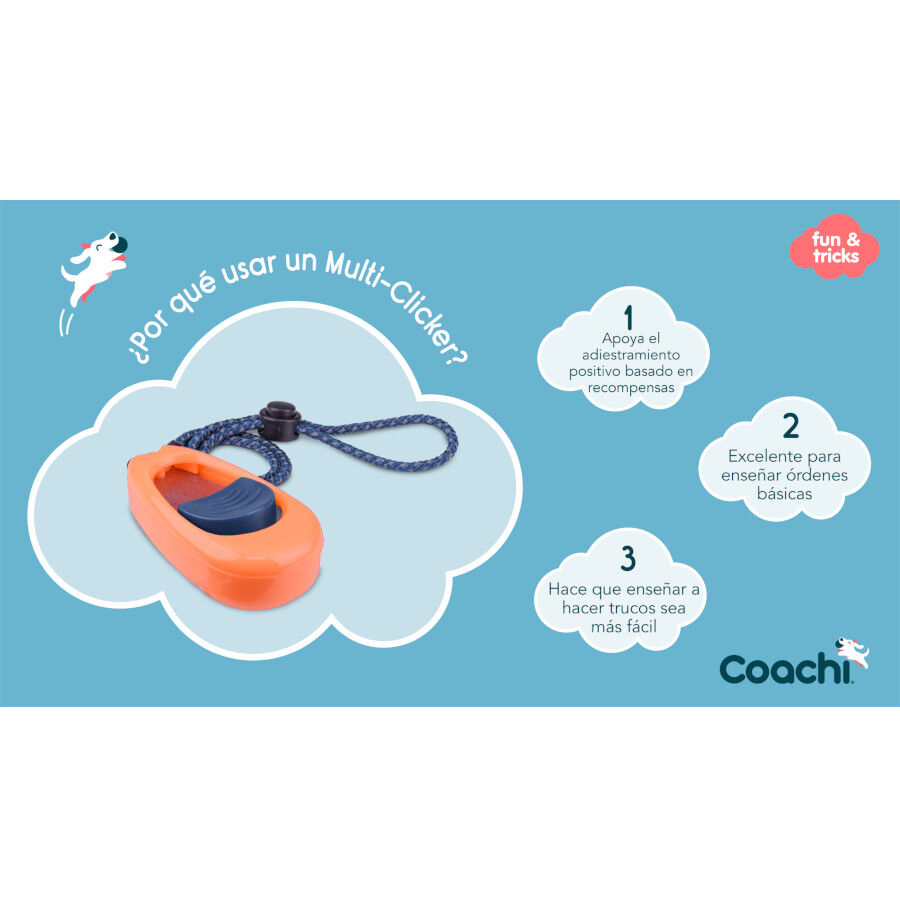 Coachi Clicker azul claro para treinar c&atilde;es, , large Imagem n&uacute;mero 4
